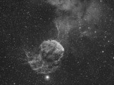 IC443 - The Jellyfish Nebula in Ha 