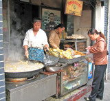 Dont know what it was, but it smelled good. Old Chongqing      (Ci Qi Kou)