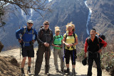 On the trail near Namche