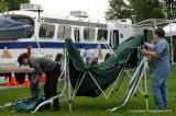 Building a tent