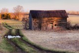 Old Barn At Sunrise 20110412