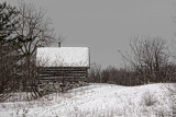 Log Cabin In Winter 21955