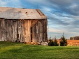 Old Barn At Sunset 00217