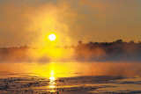 Rideau Canal Misty Sunrise 20120820