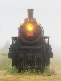 CN Engine 1112 In Fog (25567-8)