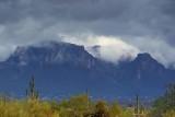 Superstition Mountain In The Clouds 79598