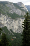 Ahwahnee Lodge from the 4 mile trail