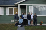 Group Shot. outside our cabin