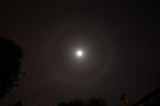 Moon Halo with Mars