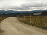 A limestone path