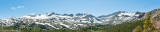 Panorama from Saddlebag Lake Rd.