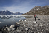 On the beach of Sermilik Fjord