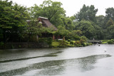 Rain in Suizenji Gardens