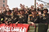 100th anniversary 15 April 2012 15 April 2012 centennial parade Pyongyang