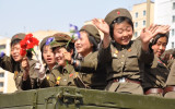 100th anniversary 15 April 2012 15 April 2012 centennial parade Pyongyang