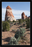 White Mesa Pinnacles