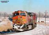 BNSF 4432 South At Longs Peak,CO