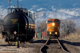 BNSF 506 North Longmont Local At Highland, CO