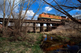 BNSF 4631 North At Little Thompson Creek