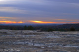 Arabia Mountain view at sunset