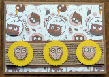 Owls in a row