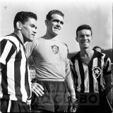 CASTILHO GARRINCHA E ZAGALO - ADVERSRIO NOS CLUBES E COMPANHEIROS DE SELEO.jpg