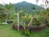 The garden at Helmeted Curassow Reserve / RNA Pauxi Pauxi