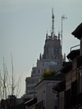 Madrid, vanaf Calle de Gnova