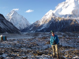 K2 en Broad Peak, vanuit Concordia