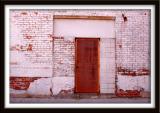 Red Door and Brick