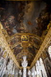 Hall of Mirrors ceiling detail.