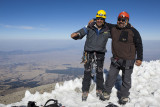Our guides, Javier Leyva (left) and Roberto Oso Flores (right).