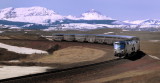 Amtrak Leaving Glacier National Park