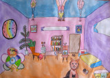 my dream room, Lucy Nie, age:8