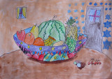 fruits, Alestair, age:9