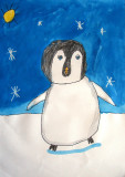 penguin, Amber Ho, age:5
