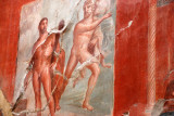 Closeup of the fresco in the College of the Augustans or Imperial Collage