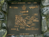 One of the WW2 memorials in PNG