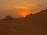 Sunset in the desert 30 August, 2006
