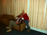  Dave and Rene newly arrived in Shiberghan 13 November, 2004