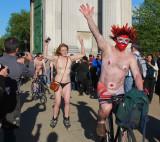  london naked bike ride 2012