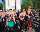  london naked bike ride 2012