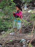 GIRL ON RIVER BANK