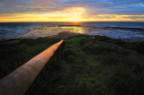 Along the Railing