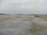The Prop Flopper Field Was A Sheet Of Ice