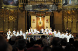 Montserrat Choir Boys singing in the Basilica