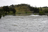 OVER THE MARSDEN WEIR ON THE WOLLONDILLY RIVER