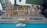 Model of the Liverpool waterfront