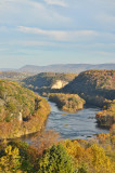 view of the New River from the Inn