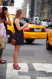 Times Square  Girl 